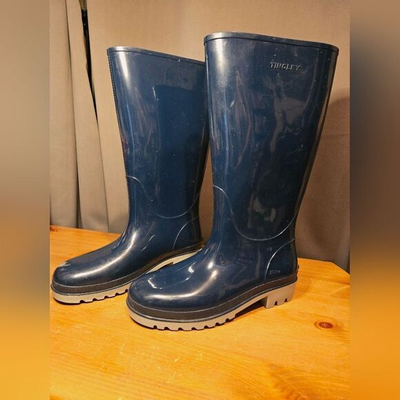 Blue Tingley Rubber Boots, Size 6 (check measurements) - Picture 2 of 7